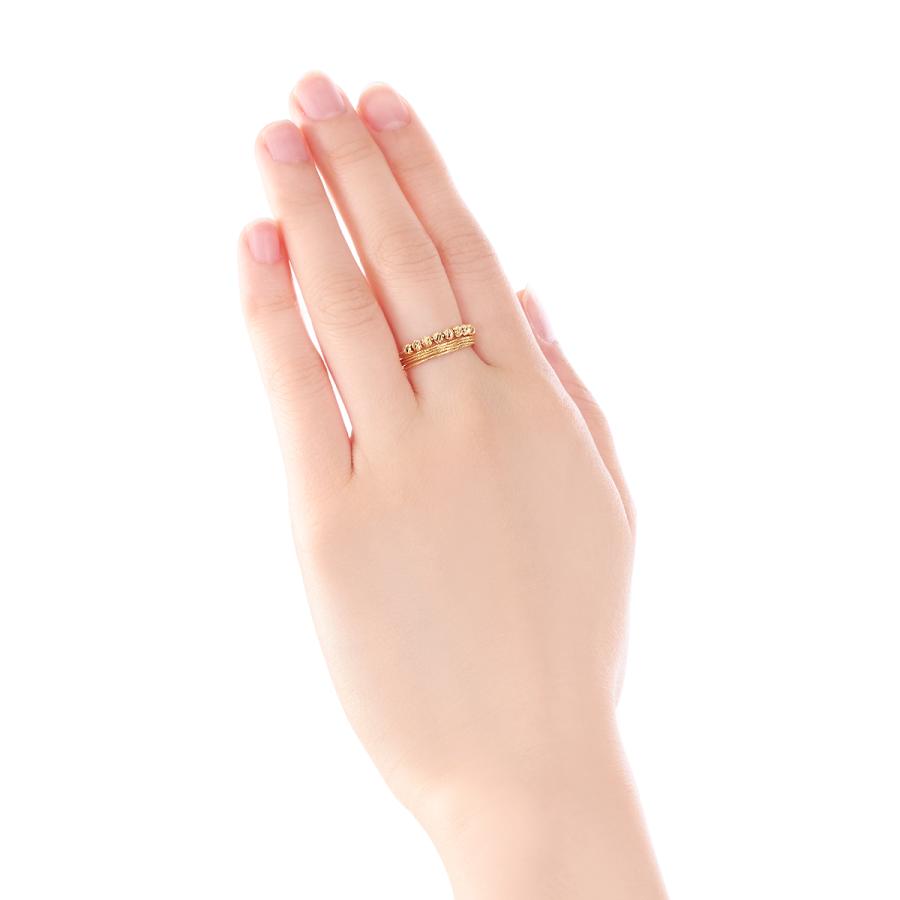 ジュエリーツツミ K18イエローゴールドリング : ジュエリーツツミ