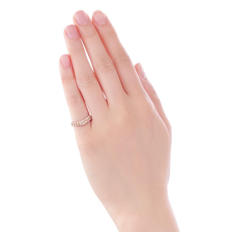 ete】K10 ピンキーリング✧*。 ete K10 YG クレールカット カット