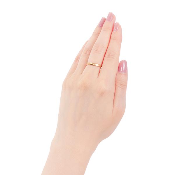 K18イエローゴールドリング 