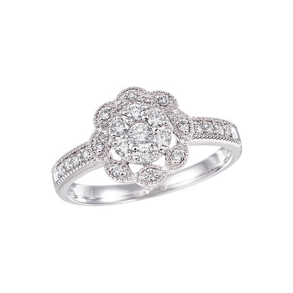 プラチナダイヤモンドリング(66000円)