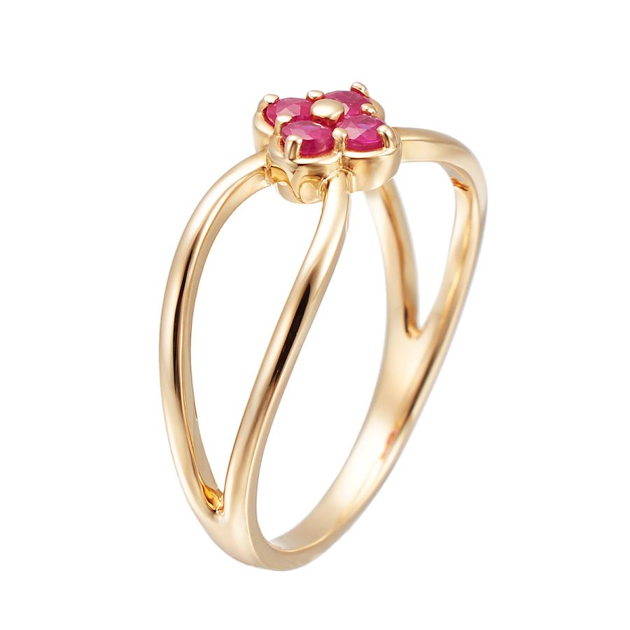 K10イエローゴールドルビーリング ジュエリーツツミ K10イエローゴールドルビーリング