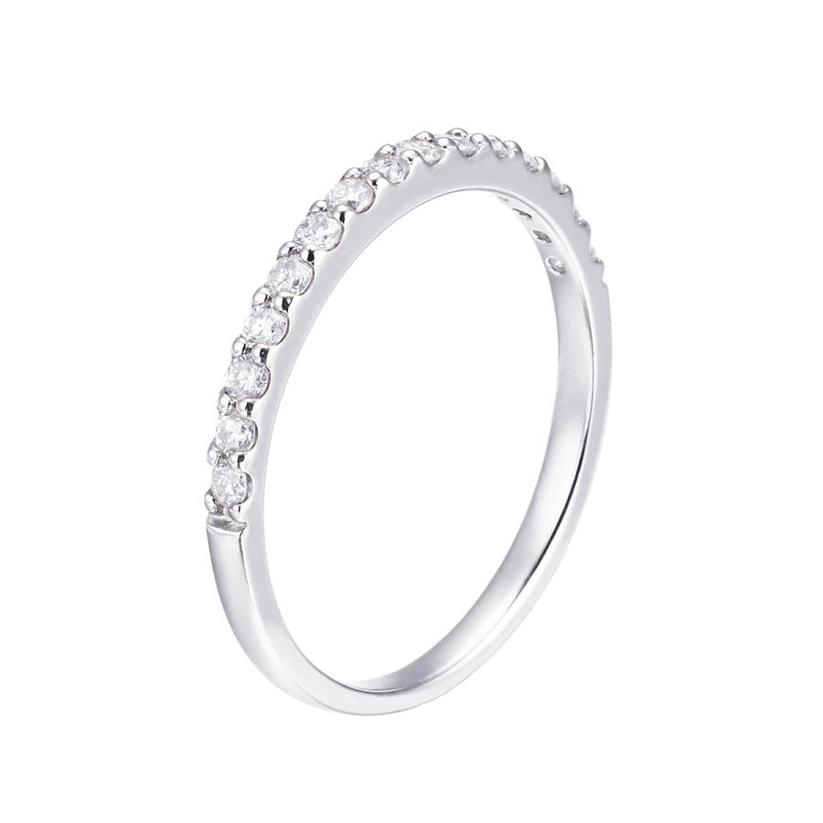 TSUTSUMI K10WGダイアモンドリング K10ホワイトゴールドダイヤモンドリング（ピンキーリング