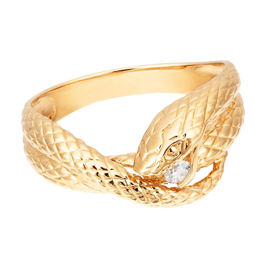 ジュエリーツツミ K18イエローゴールドダイヤモンドリング