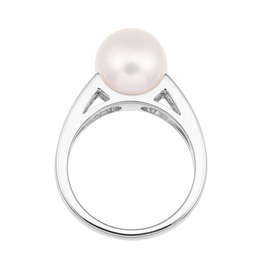 ジュエリーツツミ プラチナアコヤ真珠リング（9.5mm） : ジュエリー