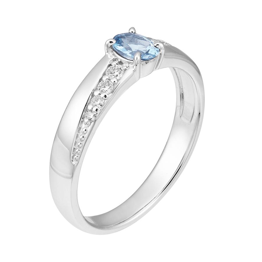 プラチナアクアマリンリング ジュエリーツツミ プラチナアクアマリンリング : ジュエリー