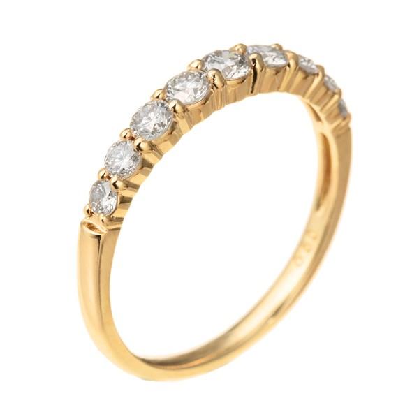 ブランド K18イエローゴールドダイヤモンドリング 【DG6439683794】(23400円)