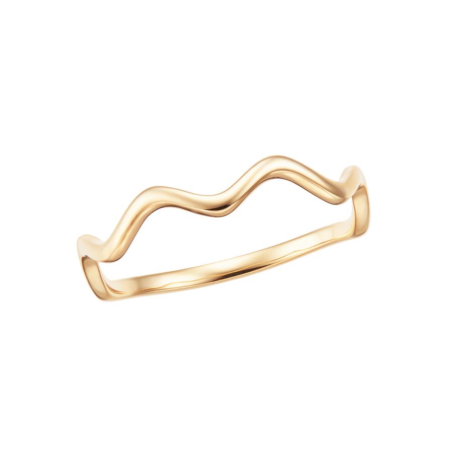 ジュエリーツツミ　K10 イエローゴールドリング　15号 K10イエローゴールドリング(RFR587-002)|TSUTSUMI（ジュエリー