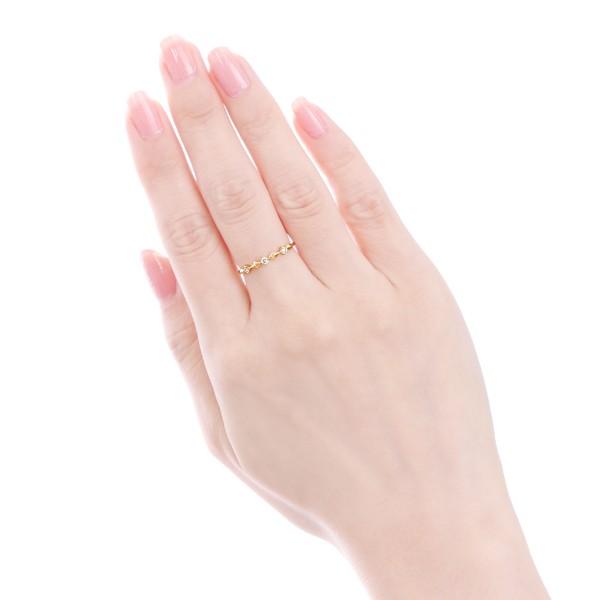 ジュエリーツツミ K18イエローゴールドダイヤモンドリング