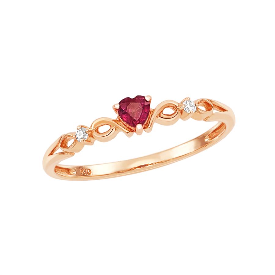 K10ピンクゴールドルビーリング :RFR911:ジュエリーツツミ Yahoo