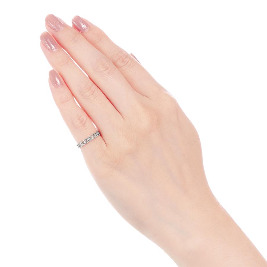 ♥︎希少美品♥︎vielle ホワイトゴールド　ダイヤモンド　ピンキーリング ピンキーリング ホワイトゴールド ダイヤモンド」に該当する