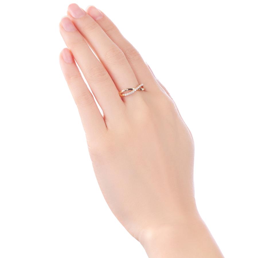 ジュエリーツツミ K10イエローゴールドダイヤモンドリング