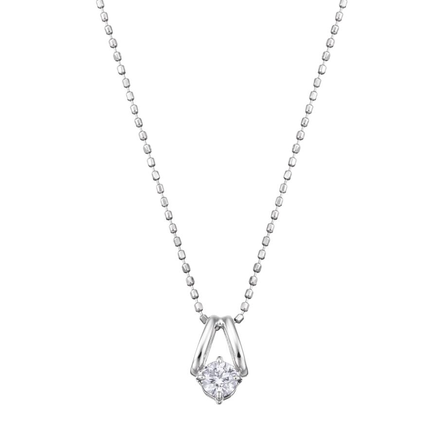 ファッション Rkp037 ジュエリーツツミ プラチナ鑑定書付ダイヤモンドネックレス 0 18カラット