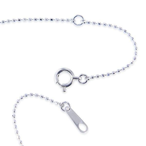 ジュエリーツツミ プラチナ鑑定書付ダイヤモンドネックレス（0.18