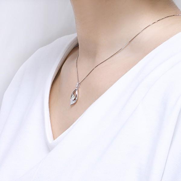 終売品‼️保証書付美品✨【ジュエリーツツミ】フーププラチナダイヤモンドネックレス プラチナダイヤモンドネックレス(RPN333-002)|TSUTSUMI