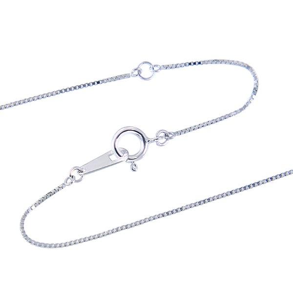 ジュエリーツツミ K18ホワイトゴールド/K14ホワイトゴールド鑑定書付