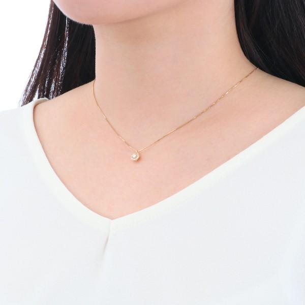 【訳あり・新品】 K18イエローゴールド鑑定書付ダイヤモンドネックレス（0.13カラット） 【BCD1089781448】(39600円)