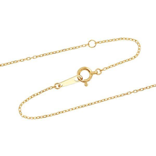 ジュエリーツツミ K18イエローゴールド鑑定書付ダイヤモンドネックレス