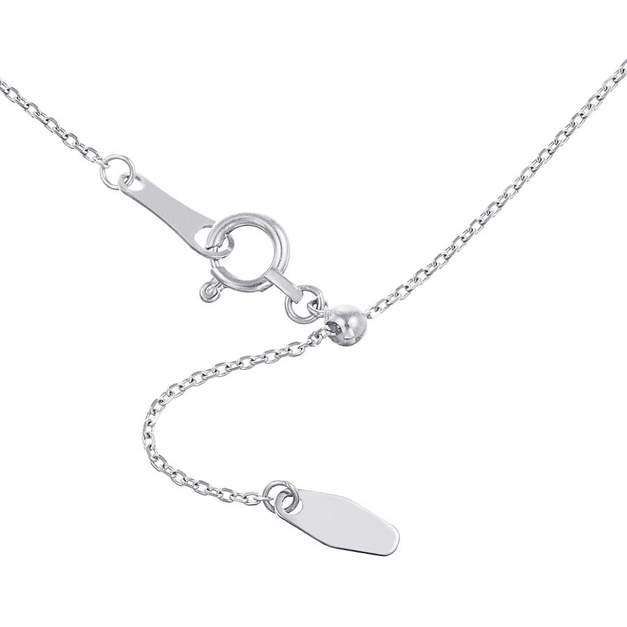 ジュエリーツツミ プラチナ鑑定書付ダイヤモンドネックレス（0.07