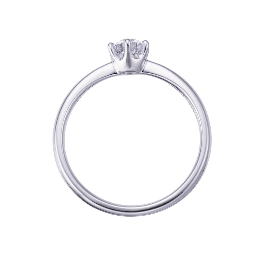 ジュエリーツツミ プラチナ鑑定書付ダイヤモンドリング（0.3カラット