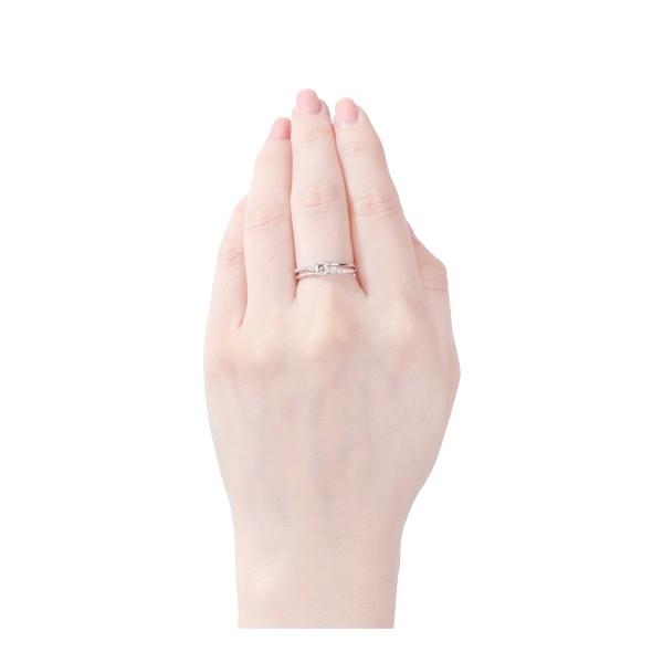 プラチナ ダイヤモンド エタニティリング 鑑別書付き ジュエリーツツミ ジュエリーツツミ プラチナ鑑定書付ダイヤモンドリング（0.28カラット