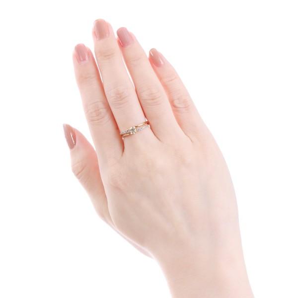 ジュエリー　ツツミ　ダイヤモンドリング　 18Kゴールド　指輪　18金　鑑定書 K18イエローゴールド鑑定書付ダイヤモンドリング(0.18カラット