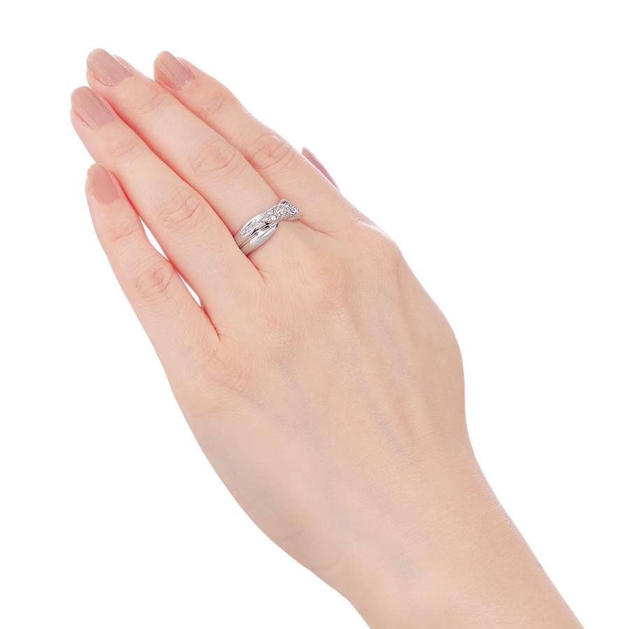 ジュエリーツツミ プラチナ鑑定書付ダイヤモンドリング（0.23カラット