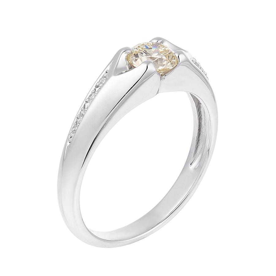 ジュエリーツツミ プラチナ鑑定書付ダイヤモンドリング（0.5カラット