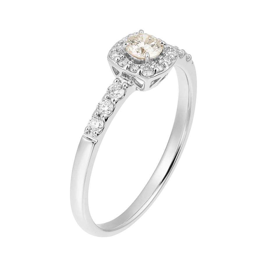 ❺ジュエリーツツミ　鑑別書付プラチナダイヤリング　0.50 11号 プラチナ鑑定書付ダイヤモンドリング（0.07カラット）(RKR038