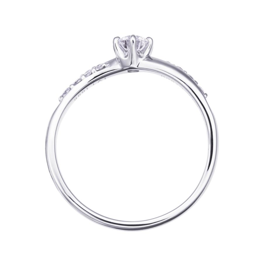 ジュエリーツツミ プラチナ鑑定書付ダイヤモンドリング（0.25カラット