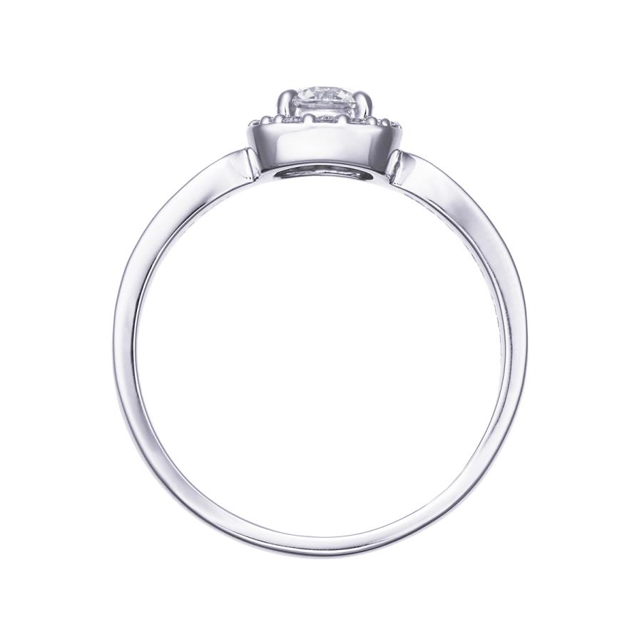 ジュエリーツツミ プラチナ鑑定書付ダイヤモンドリング（0.34カラット