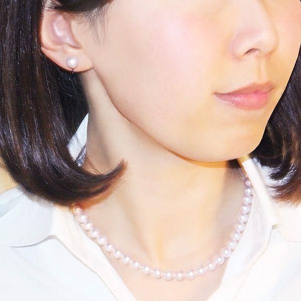 ジュエリーツツミ 鑑別書付花珠アコヤ真珠ネックレス ジュエリーツツミ 鑑別書付花珠アコヤ真珠ネックレス