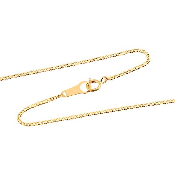 ジュエリーツツミ K18イエローゴールドネックレス（40cm