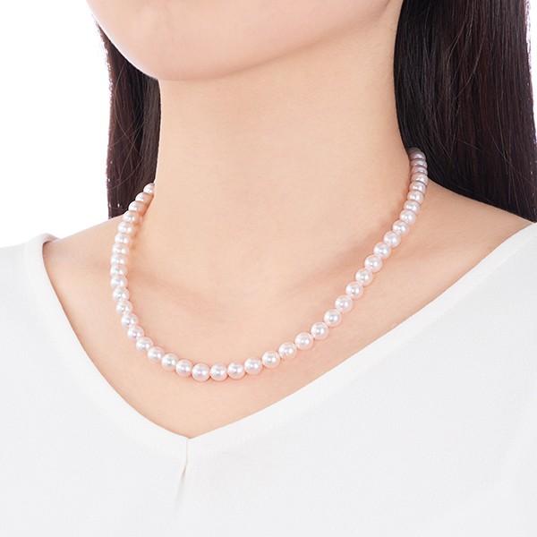 ジュエリーツツミ アコヤ真珠ネックレス（6.5〜7mm） : ジュエリー