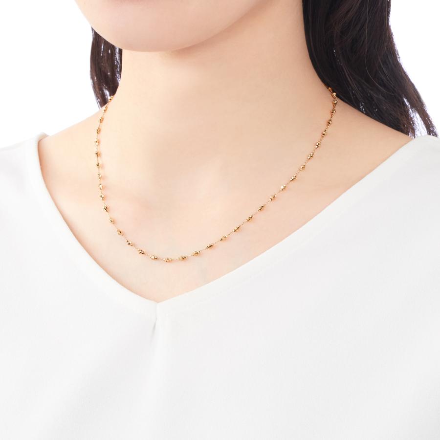ジュエリーツツミ K18イエローゴールドネックレス : ジュエリーツツミ