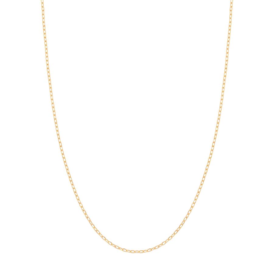 ジュエリーツツミ K18イエローゴールドネックレス(40cm） : ジュエリー