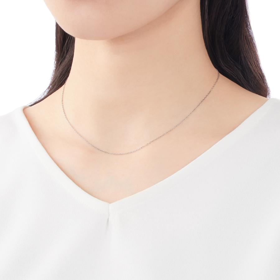 つ*く様 40センチプラチナネックレス ジュエリーツツミ プラチナネックレス（40cm） : ジュエリー