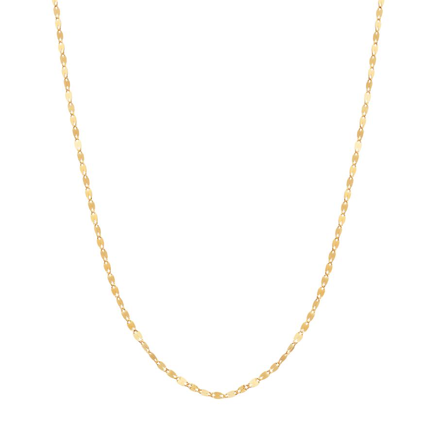 ジュエリーツツミ　K18YGペタルチェーンネックレス　50cm ジュエリーツツミ K18イエローゴールドネックレス（50cm
