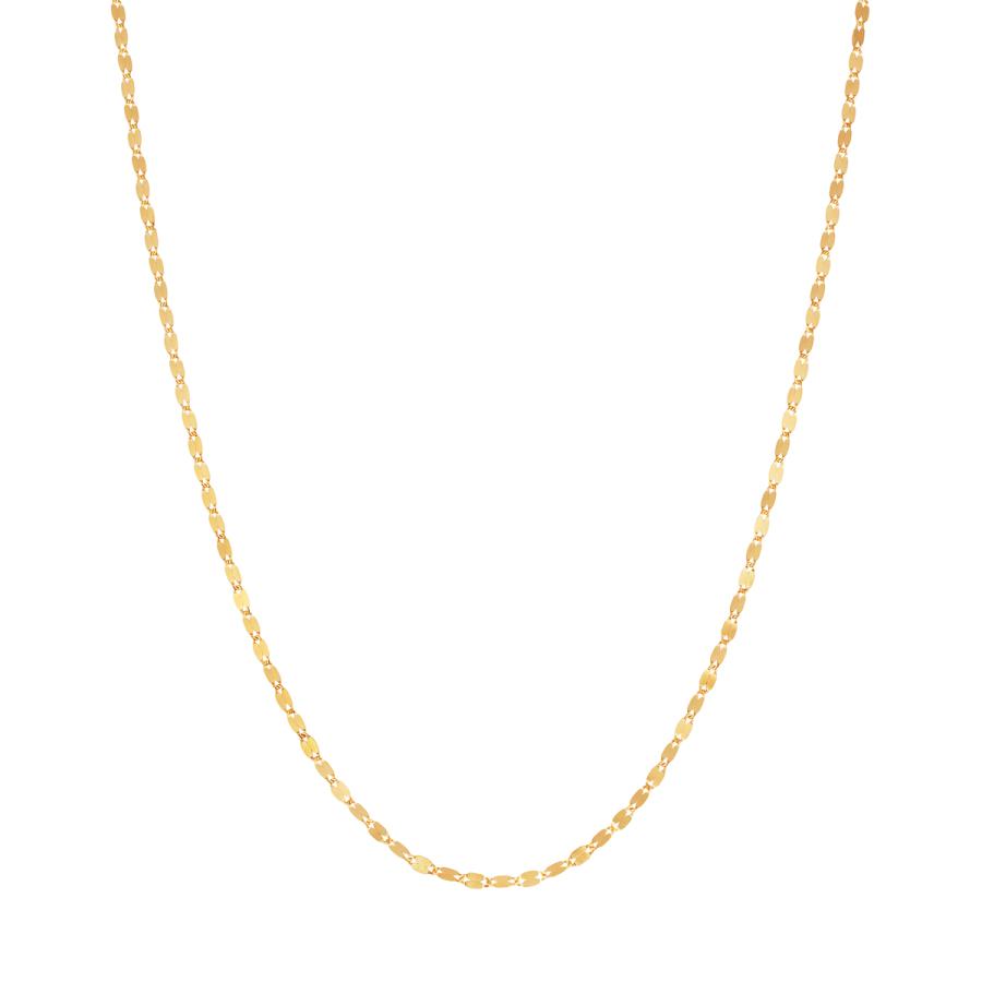 ジュエリーツツミ K18イエローゴールドネックレス（40cm