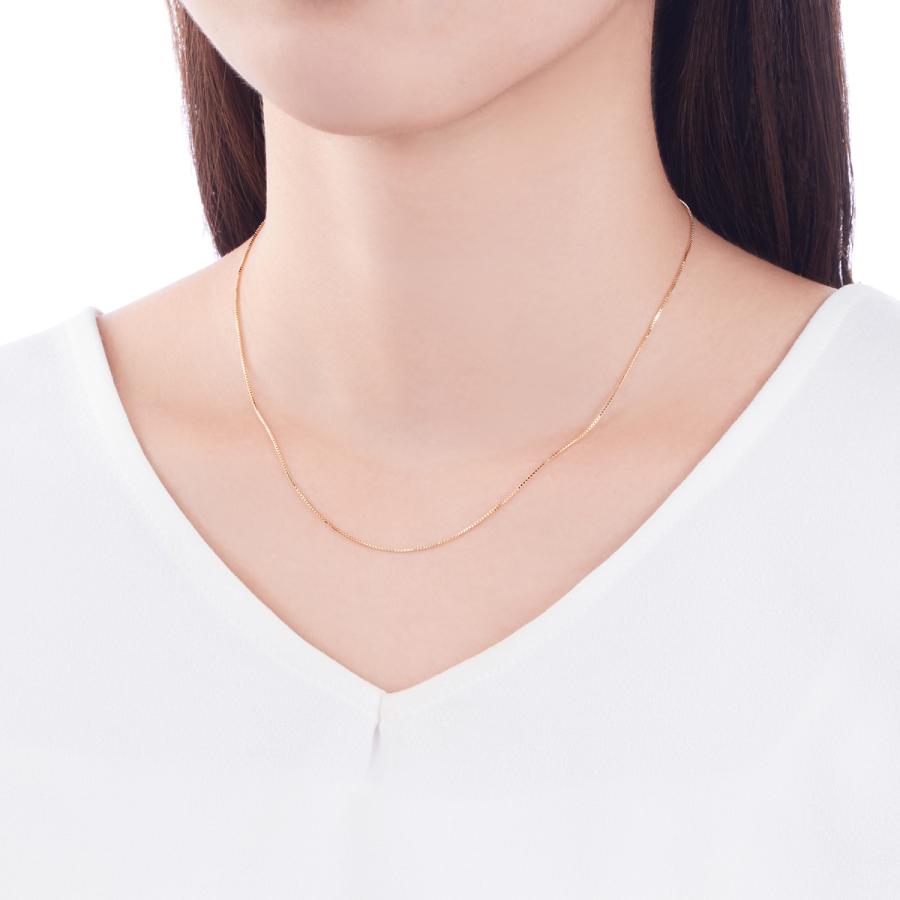 ツツミ　K18 イエローゴールドネックレス　40センチ 楽天市場】K18イエローゴールドネックレス（40cm） : ジュエリーツツミ