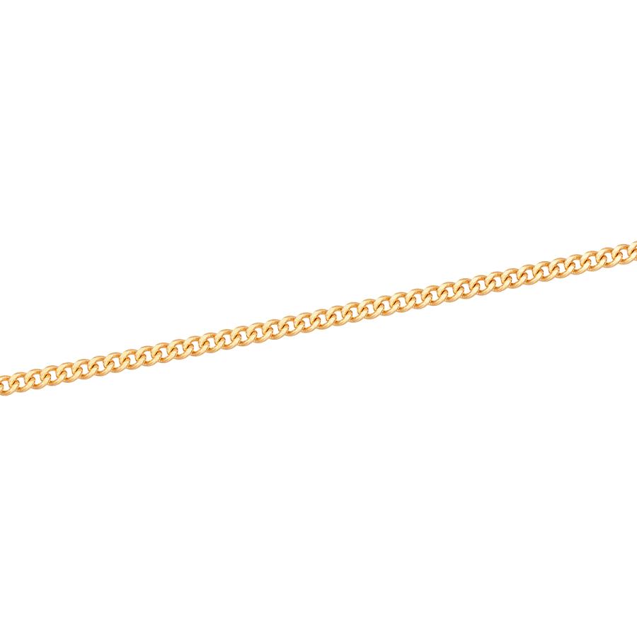 ジュエリーツツミ K18イエローゴールドネックレス（45cm 