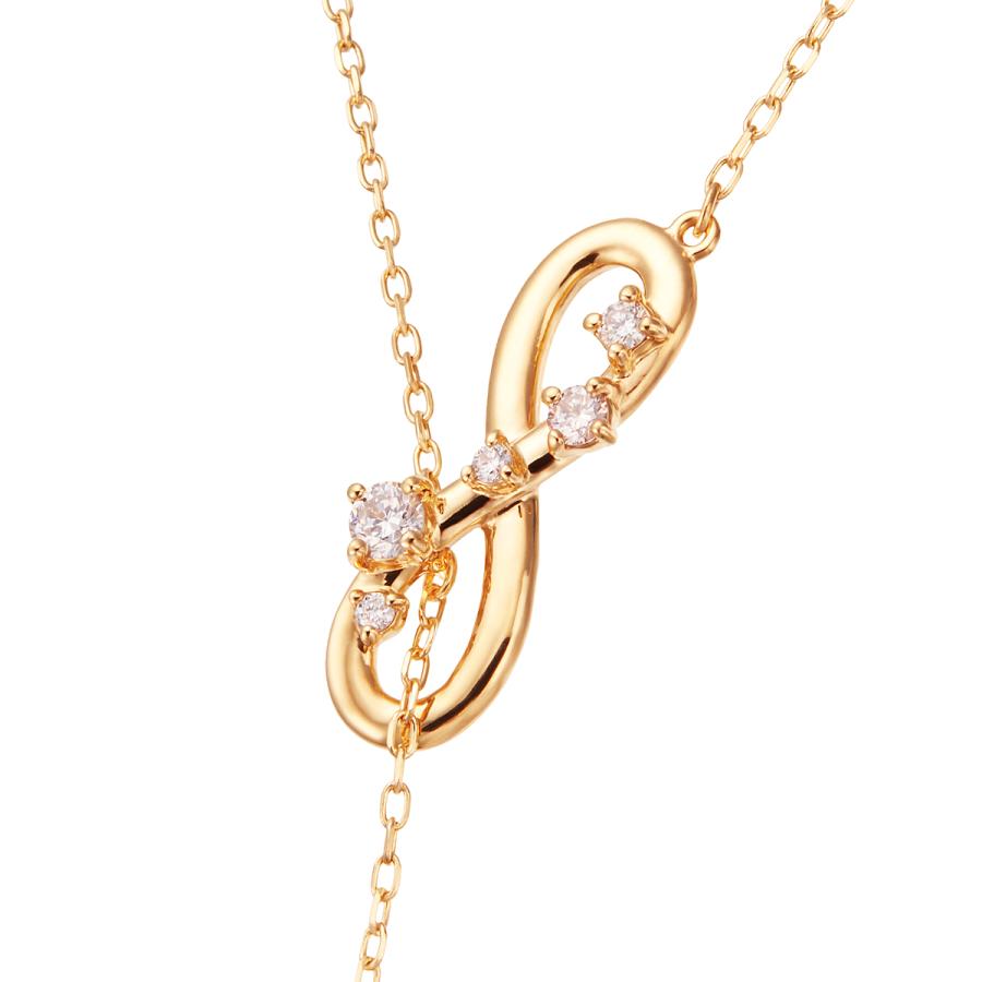 即購入可★ K18イエローゴールドダイヤモンドネックレス 【O6329508610】(23000円)