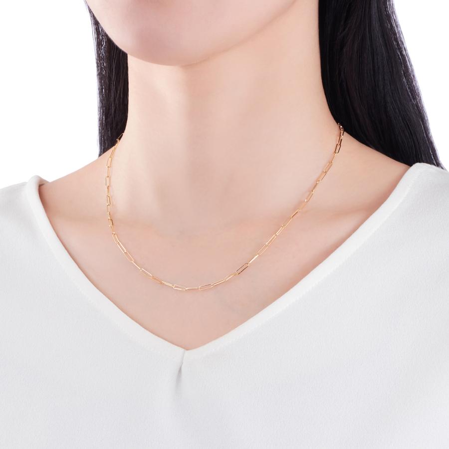 TSUTSUMI K18ネックレス 45cm ジュエリーツツミ K18イエローゴールドネックレス（45cm