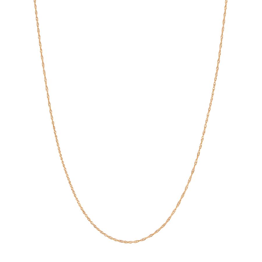 ツツミ k18 チェーンネックレス 45cm ジュエリーツツミ K18イエローゴールドネックレス（45cm