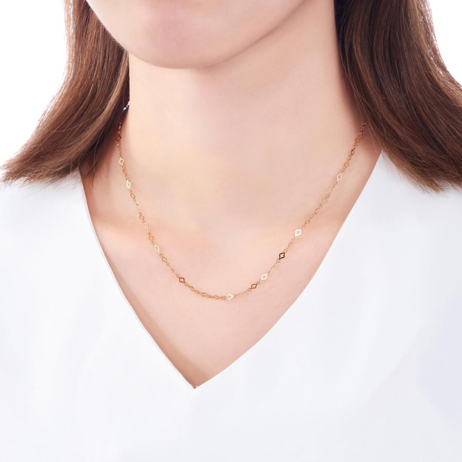 ジュエリーツツミ K18イエローゴールドネックレス : ジュエリーツツミ