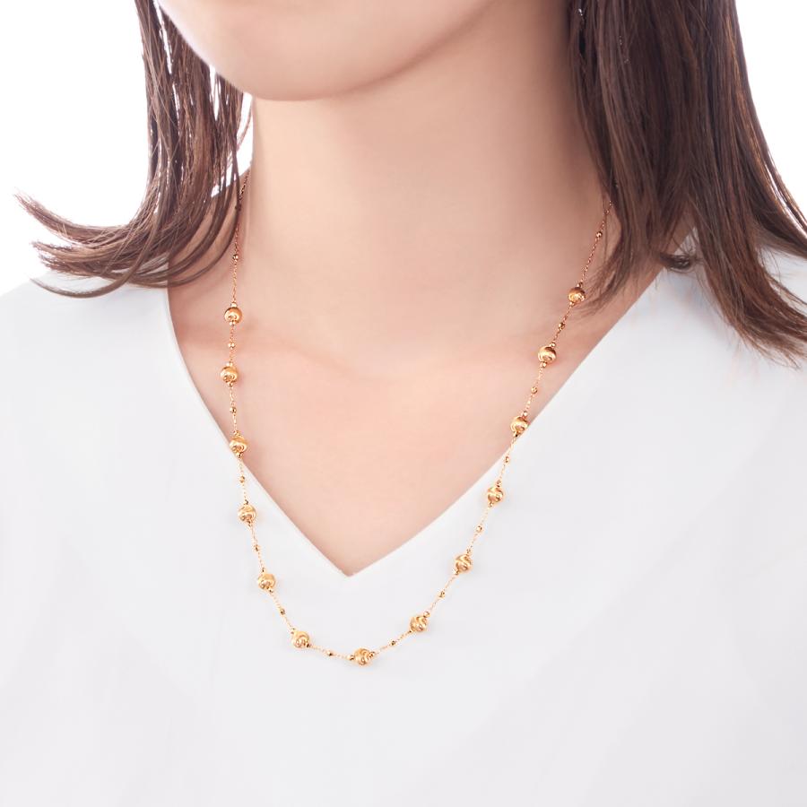 ジュエリーツツミ K18イエローゴールドネックレス : ジュエリーツツミ