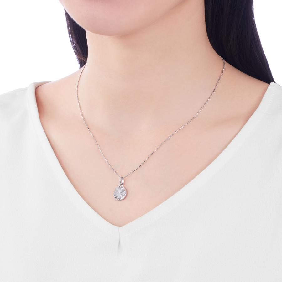 ジュエリーツツミ K10ホワイトゴールドペンダント : ジュエリーツツミ