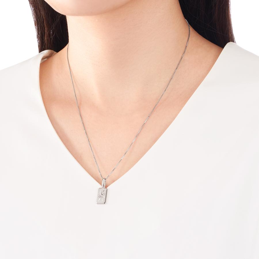 ジュエリーツツミ プラチナダイヤモンドペンダント : ジュエリーツツミ