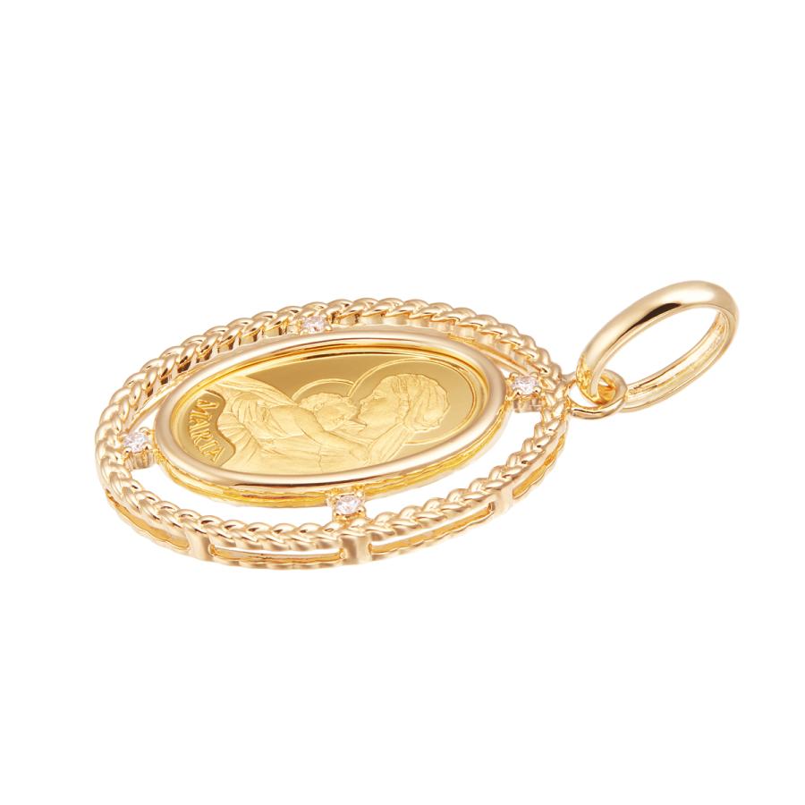 ジュエリーツツミ K24イエローゴールド/K18イエローゴールドコイン