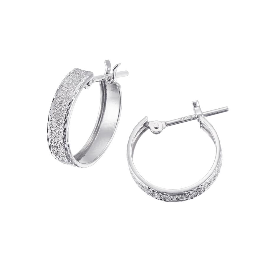 ジュエリーツツミ K10ホワイトゴールドピアス : ジュエリーツツミ