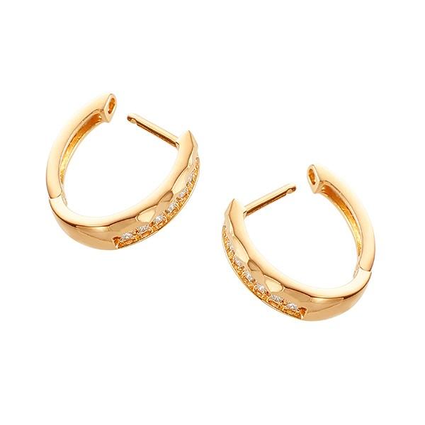 【通常品】 K18イエローゴールドダイヤモンドピアス 【KUE9114479053】(33120円)